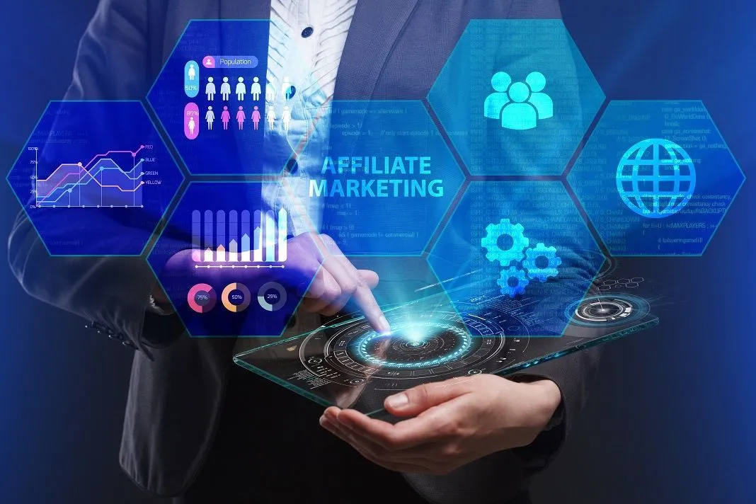 Affiliate marketing illustration